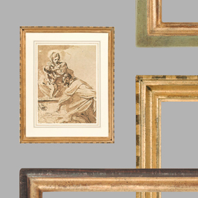 Frames "à l’ancienne” for etchings