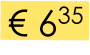 € 635