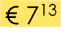 € 713