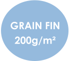 Grain fin 200g/m²