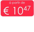 à partir de € 1047