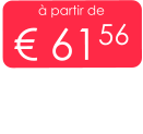 à partir de € 6156