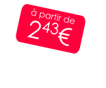 243€ à partir de