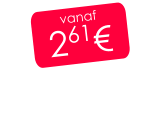 261€ vanaf