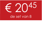 € 2045 de set van 8