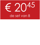 € 2045 de set van 8