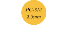 PC-5M 2.5mm