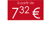 à partir de 732 €