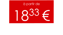 à partir de 1833 €