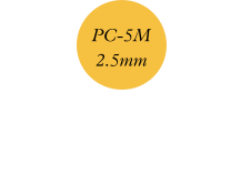 PC-5M 2.5mm