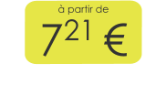 à partir de 721 €