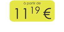 à partir de 1119 €