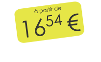 à partir de 1654 €