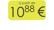 à partir de 1088 €