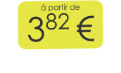 à partir de 382 €