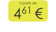 à partir de 461 €