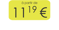 à partir de 1119 €