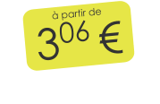 à partir de 306 €