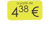 à partir de 438 €