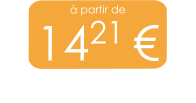 à partir de 1421 €