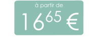 à partir de 1665 €