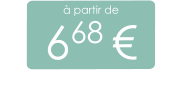 à partir de 668 €