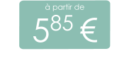 à partir de 585 €