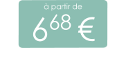 à partir de 668 €