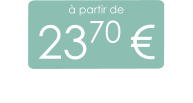 à partir de 2370 €