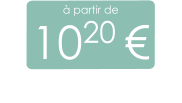 à partir de 1020 €