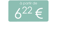 à partir de 622 €