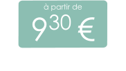 à partir de 930 €