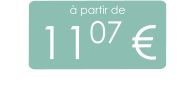 à partir de 1107 €