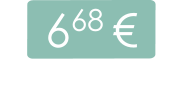 668 €