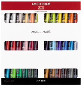 Talens Amsterdam - acrylique fine - tube 120ml - Schleiper - e
