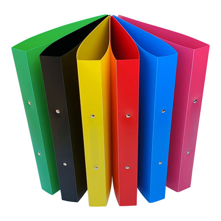 Alpha Ring binder (2 rings) - coloured PP - A4 - 35mm spine