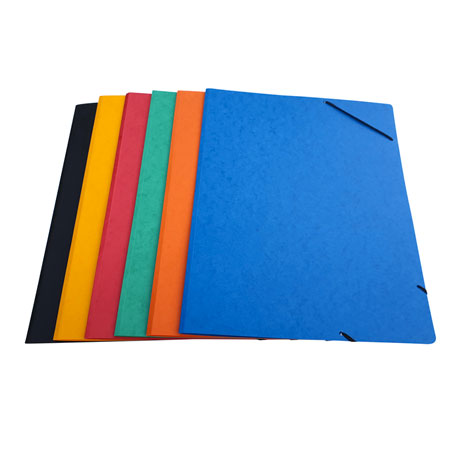 Alpha Art folder with elastic - satin cardboard - 27x36cm