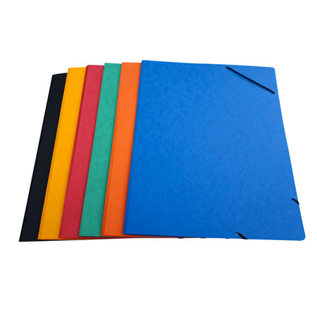 Alpha Art folder with elastic - satin cardboard - A3