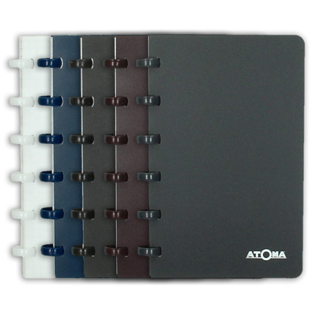 Atoma Refillable notebook - PP cover - 60 sheets - 10x16cm - blank