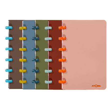 Atoma Terra - refillable notebook - PP cover - A6 - 120 pages