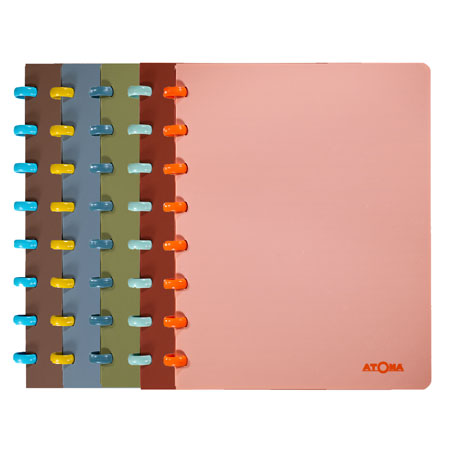 Atoma Terra - cahier rechargeable - couverture PP - A5 - 144 pages