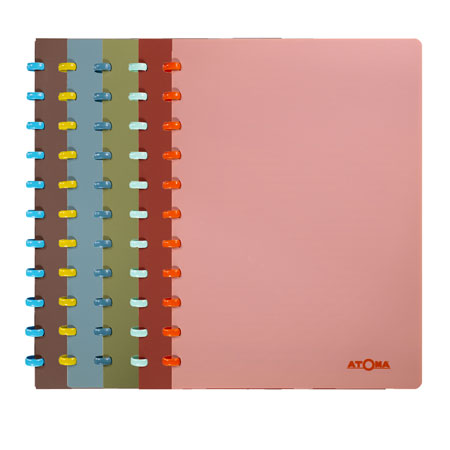 Atoma Terra - cahier rechargeable - couverture PP - A4 - 144 pages