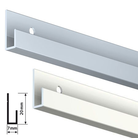 Artiteq Classic Rail - wandrail - J-vorm