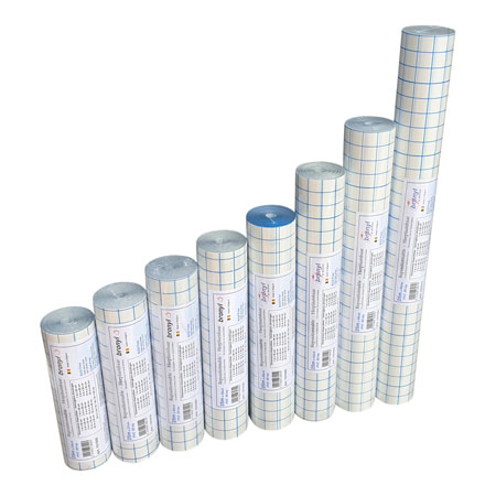 Bronyl Self-adhesive clear film in PVC - removable - 90µ - roll