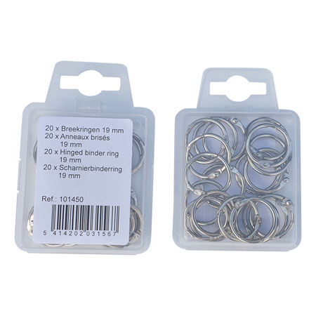 Bronyl Pack of split rings