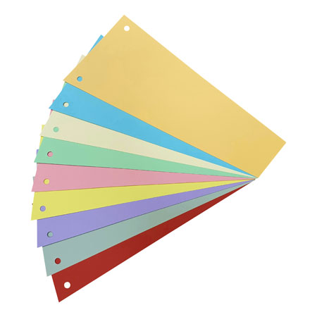 Bronyl Pack of 100 dividers trapeze - cardboard 180g/m²