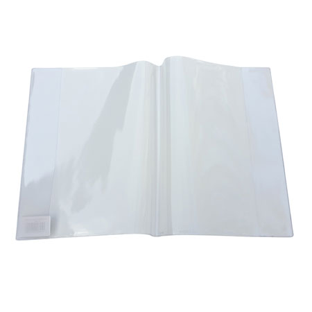 Bronyl Report cover in clear PVC