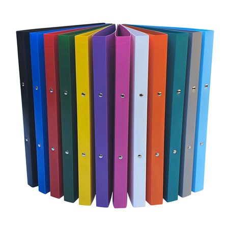 Bronyl Ring binder (2 rings) - coloured PP - A4 - 22mm spine