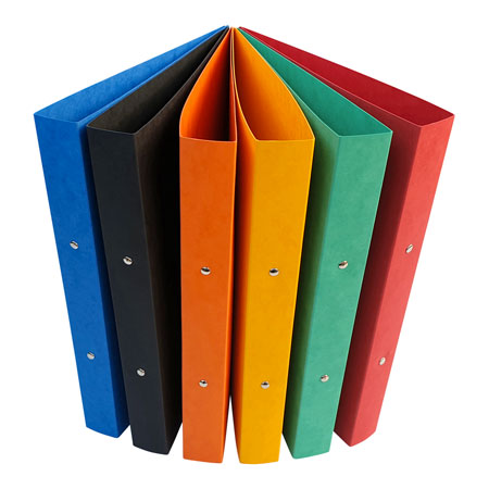 Bronyl Ring binder (2 rings) - satin cardboard - A4 - 35mm spine