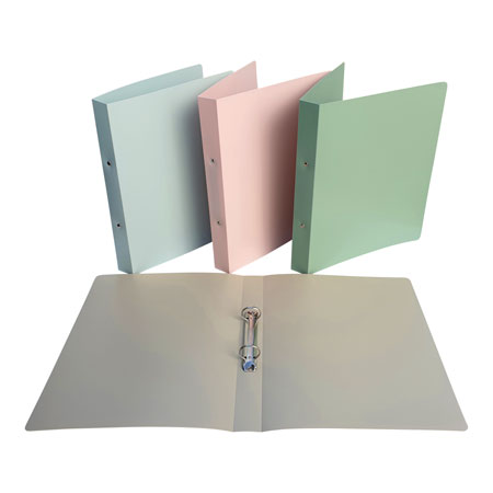 Bronyl Smooth - Ring binder (2 rings) - PP - A4 - associated colours